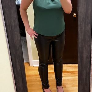 RW&CO faux-leather pants - US 31